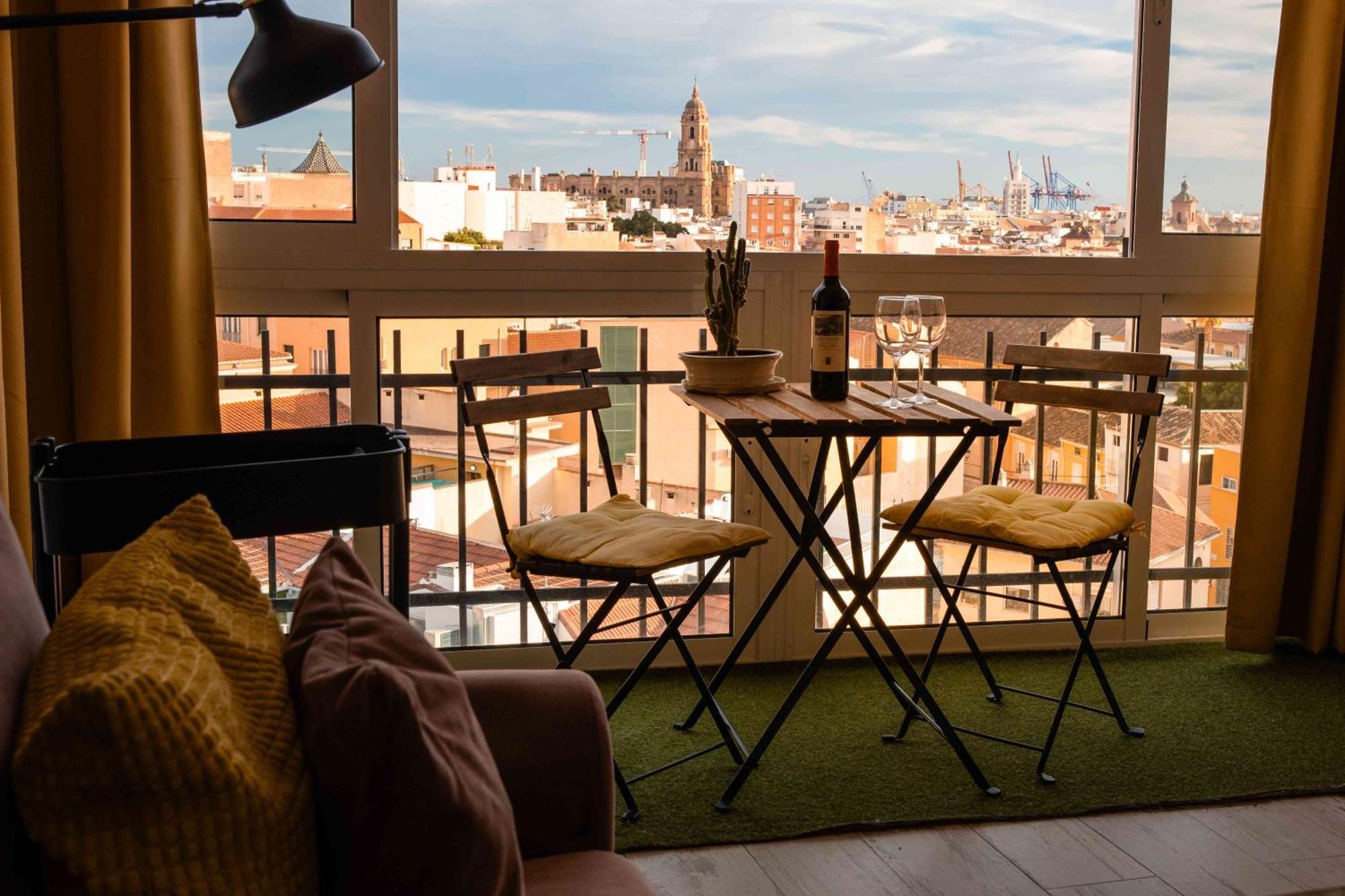 Appartamento Atico Deluxe En El Centro By Lets Málaga Esterno foto